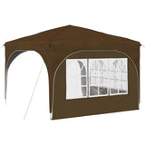 Pop-up Party Tent 290 x 290 x 245 cm Taupe 42019861