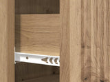 Drawer Cabinet Artisan Oak 66 x 34.5 x 90 cm Engineered Wood 893924