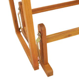 Garden Glider Bench Brown 110 x 59 x 97cm Solid Acacia wood 4105522