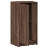 Sideboard with LED Brown Oak 42.5x34x85 cm Engineered Wood 852144