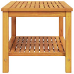 Coffee Table Brown 110 x 55 x 45 cm Solid acacia wood 4108104