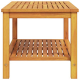Coffee Table Brown 110 x 55 x 45 cm Solid acacia wood 4108104