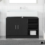 Bathroom Cabinet Black Oak 90 x 29 x 55 cm Engineered wood 869211