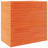 Garden Planter Wax Brown 70x40x68.5 cm Solid Wood Pine 3282486