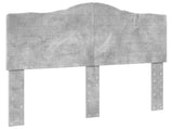 Bed Frame Concerte Grey 135 x 190 cm Solid Pine Wood 3413320