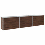 Raised Garden Bed Black 240 x 40 x 55 cm cold-rolled steel 8006253