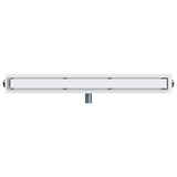 Shower Drain 2-in-1 with 360&deg Siphon Silver 90 cm 42015965