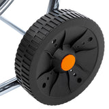 Hose Reel Cart for 80 m 3/4" Hose Steel 4005283