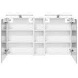 Bathroom Cabinet Set 3 pcs 120 x 14.5 x 70 cm Engineered wood 3403752