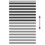 Zebra Blind Black 140x200 cm Fabric Width 135.9 cm Polyester 4014269