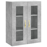 Highboard Concrete Grey 69.5x34x180 cm Engineered Wood 3198197