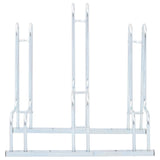 Bicycle Stand for 3 Bikes Floor Freestanding Galvanised Steel 4005569