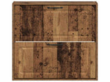 Wall-Mounted Shoe Cabinet UTRECHT 71 x 17 x 86 cm Old Wood 897743