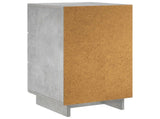 Bedside Cabinet 2 pcs Concrete Grey 33.5 x 34.5 x 60 cm 8011430