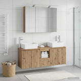 Bathroom Cabinet Set 4 pcs Artisan Oak 100 x 14.5 x 70 cm 3406422
