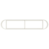 Raised Garden Bed White 200 x 40x 40 cm 8011692