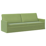 Sofa Set 2 pcs Light Green Velvet 3433232