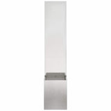 Garden Privacy Screen Sliver 32 x 150 cm Stainless steel 876375