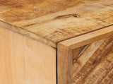 Hanging Cabinet Brown 38 x 33.5 x 48 cm Solid Mango Wood 4018936