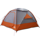 Dome Tent with Removable Rainfly Grey and Orange 12-Person 42017381