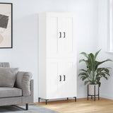 Highboard White 69.5x34x180 cm Engineered Wood 3199681