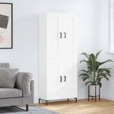 Highboard White 69,5x34x180 cm Engineered Wood 3199681
