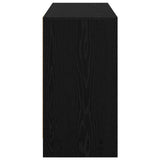 Desk with Drawer Black Oak 100 x 40 x 75 cm Engineered Wood 8000453