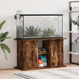 Aquarium Stand Smoked Oak 101x41x58 cm Engineered Wood 833612