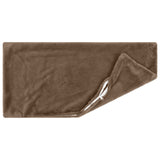 Cushion Cover 12 pcs HEERLEN Light Brown 40 x 80 cm 910212