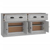 Sideboards 2 pcs Grey Sonoma Engineered Wood 3185269