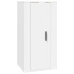 3 Piece TV Cabinet Set White Engineered Wood 3188526