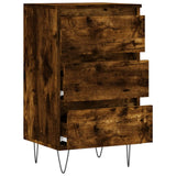 Sideboard Smoked Oak 40x35x70 cm Engineered Wood 831097