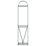Log Holder Green 40x45x170 cm Galvanised Steel 364538