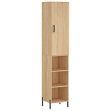 Highboard Sonoma Oak 34.5x34x180 cm Engineered Wood 3198988
