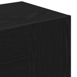 Hallway Cabinet Wall-mounted 2 pcs Black Oak 97.5 x 37 x 99 cm 3333155