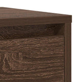 Sideboard Brown Oak 29.5x34x76 cm Engineered Wood 861640