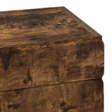 Bathroom Wall Cabinet TULUM Smoked Oak 37 x 24.5 x 86 cm 880336