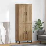 Highboard 2 pcs Artisan Oak 69.5 x 34 x 180 cm 3415926