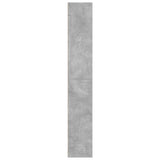 Bookcase Concrete Grey 60x30x189 cm Engineered Wood 857920