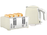 Retro 3000W Kettle and Toaster Set - Beige T3398P422932