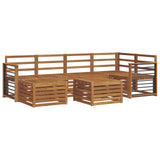 Sofa Sets Natural Solid Acacia Wood 3375139