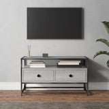 TV Cabinet Grey Sonoma 80x35x45 cm Engineered Wood 826313