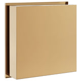 Shower Niche Brushed Gold 32x32x9 cm Stainless Steel 4005125