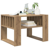 Coffee Table Artisan Oak 66 x 49.5 x 45 cm Engineered Wood 8000123
