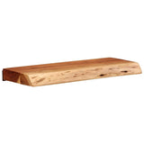 Wall Shelves 2 pcs 40x20x3.5 cm Solid Wood Acacia 373624