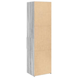 Highboard Grey Sonoma 50x42.5x185 cm Engineered Wood 3281460
