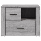 Bedside Cabinet Grey Sonoma 60x36x45 cm Engineered Wood 816742