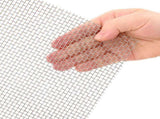 Mesh Screen 120 x 200 cm 6 Mesh Stainless Steel 201 Silver 42039659