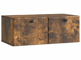 Wall-Mounted TV Cabinet 59.5 x 31 x 30 cm Smoked Oak 899220