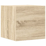 4 Piece TV Cabinet Set Sonoma Oak Engineered Wood 3114648